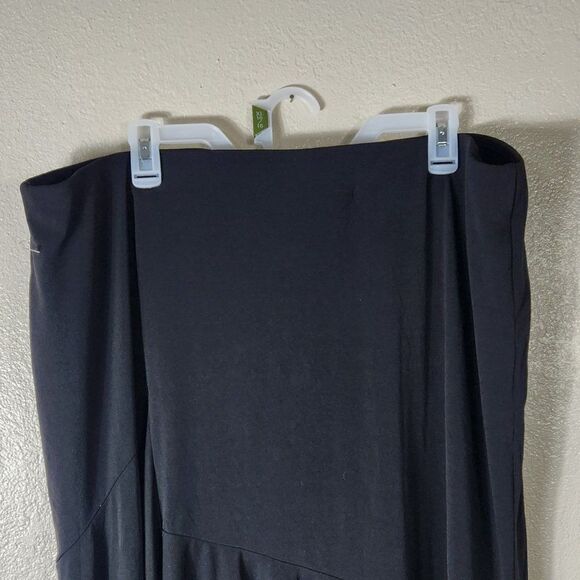 Simply Emma Black Stretch Waist Slip On Skirt Size 2X - Picture 6 of 12